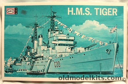 UPC 1/415 HMS Tiger Cruiser - Bagged plastic model kit